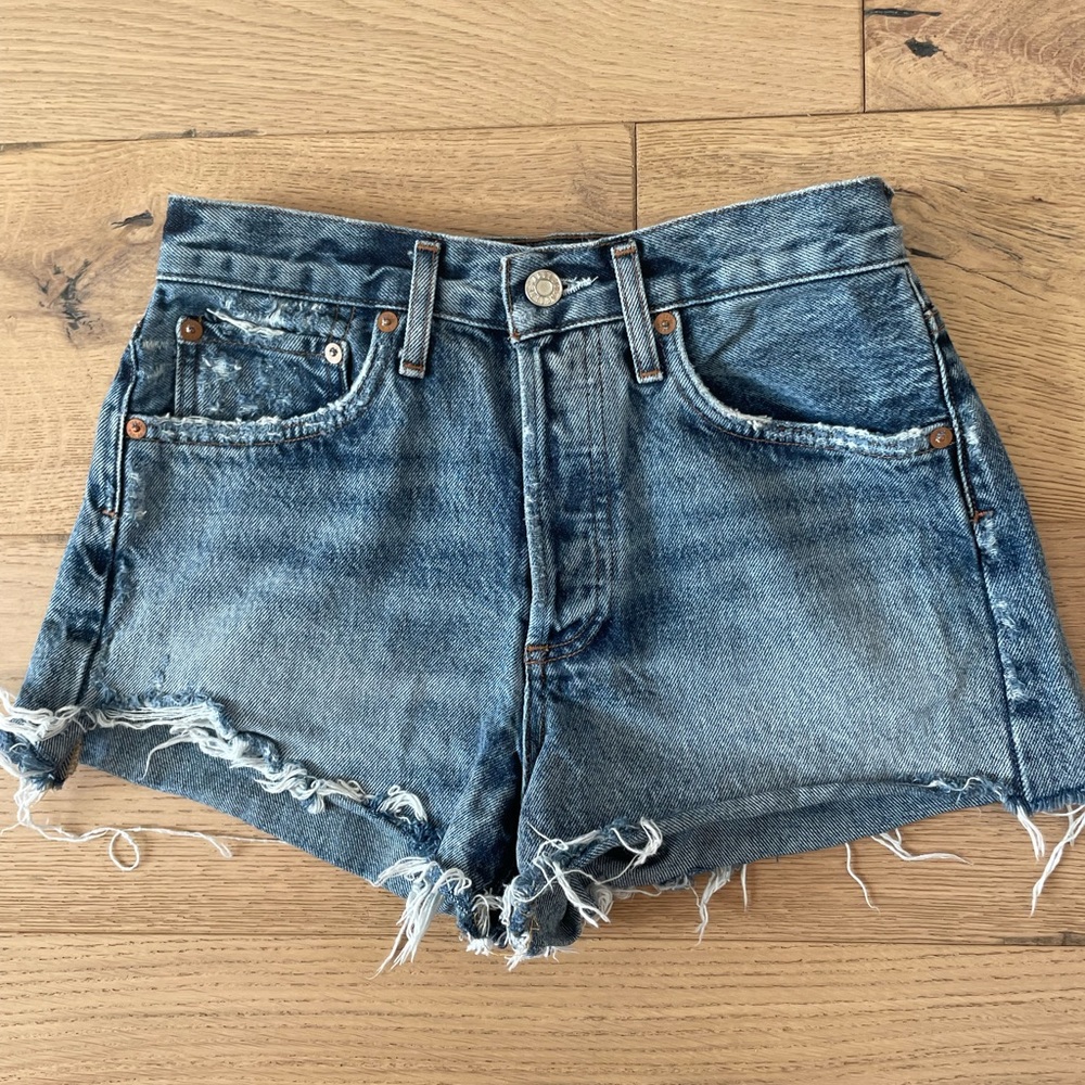 AGOLDE DENIM SHORTS!! Size 24!!
